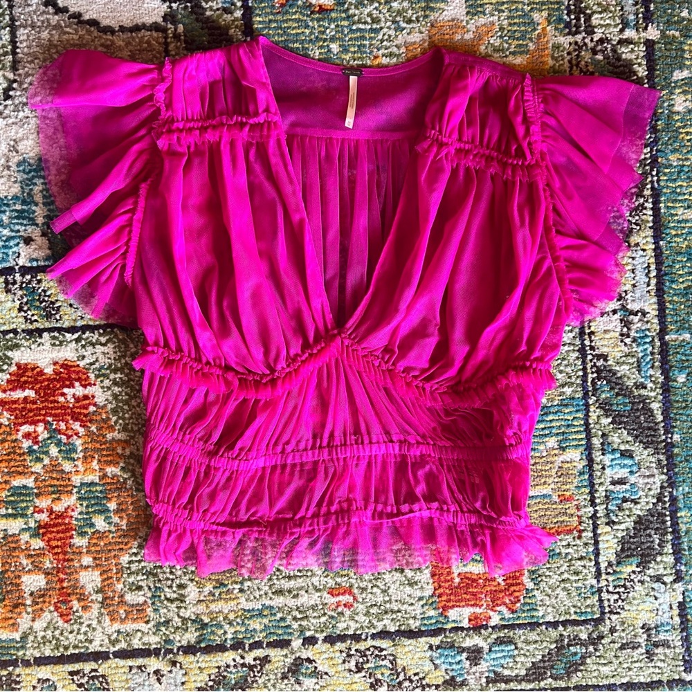 SOLD Free People Making Me Smile Top